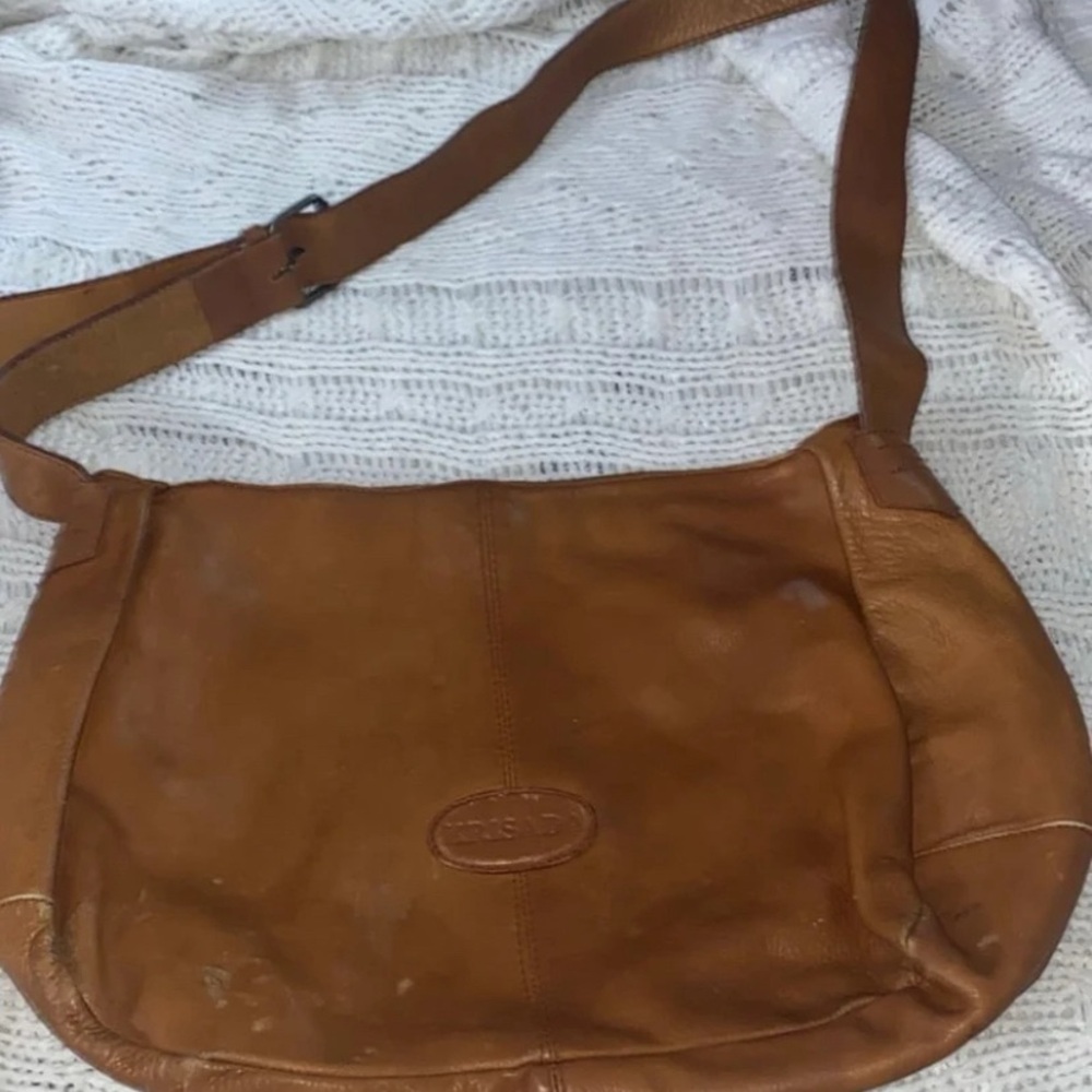 Krisada Leather Shoulder Bag